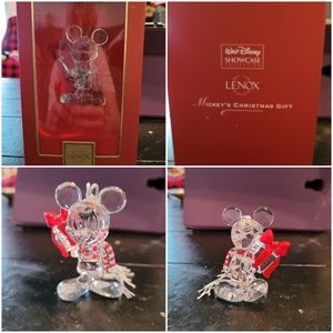 Mickey Mouse Glass tree ornament
